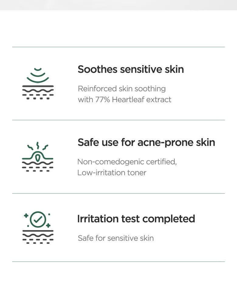 Heartleaf 77 Soothing Toner by Anua