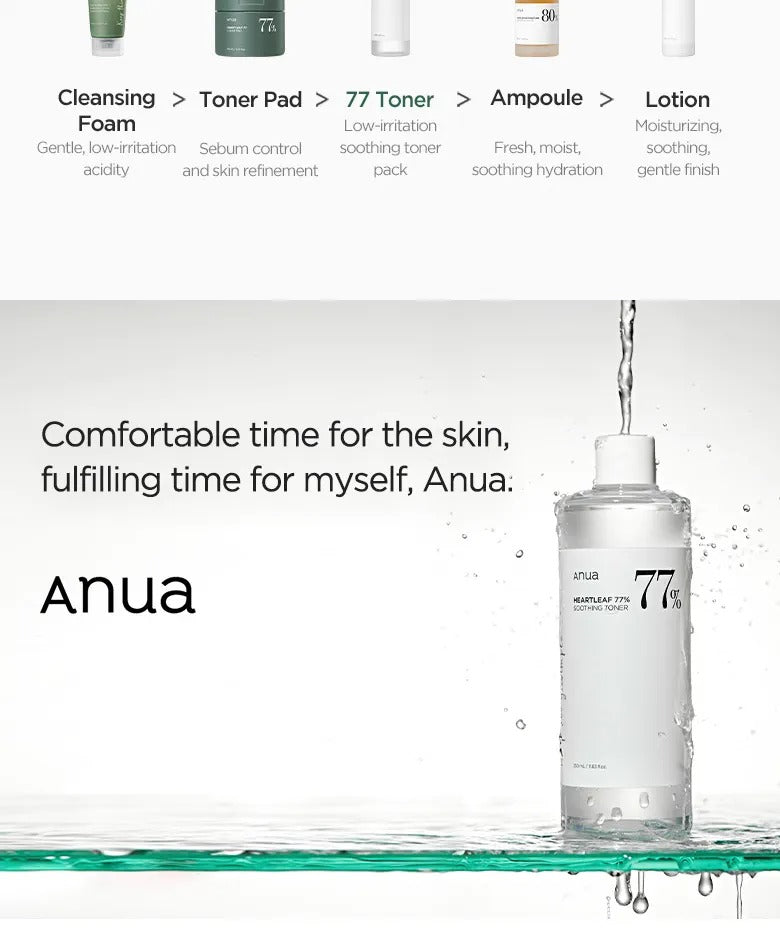 Heartleaf 77 Soothing Toner by Anua