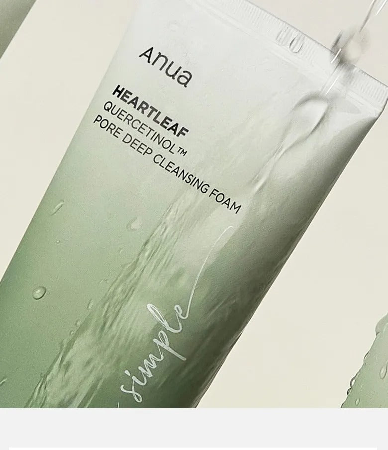 Heartleaf Quercetinol Pore Deep Cleansing Foam by Anua