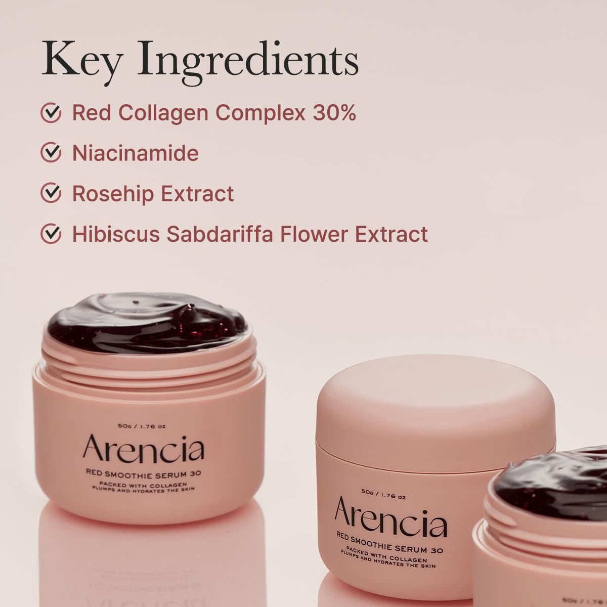 Overnight Red Smoothie Face Mask Serum by Arencia