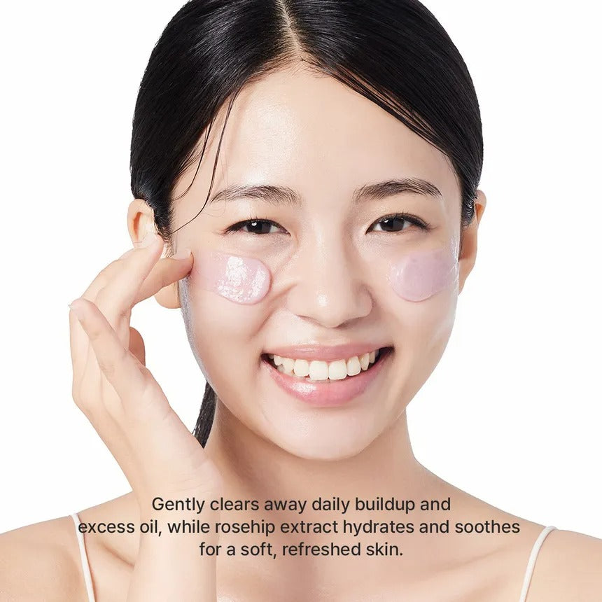 Gel de Limpeza Facial Fresh Rosehip Rice Mochi da ARENCIA