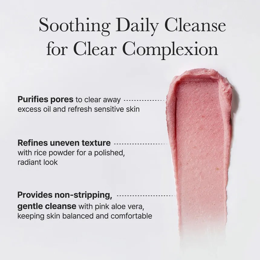 Gel de Limpeza Facial Fresh Rosehip Rice Mochi da ARENCIA