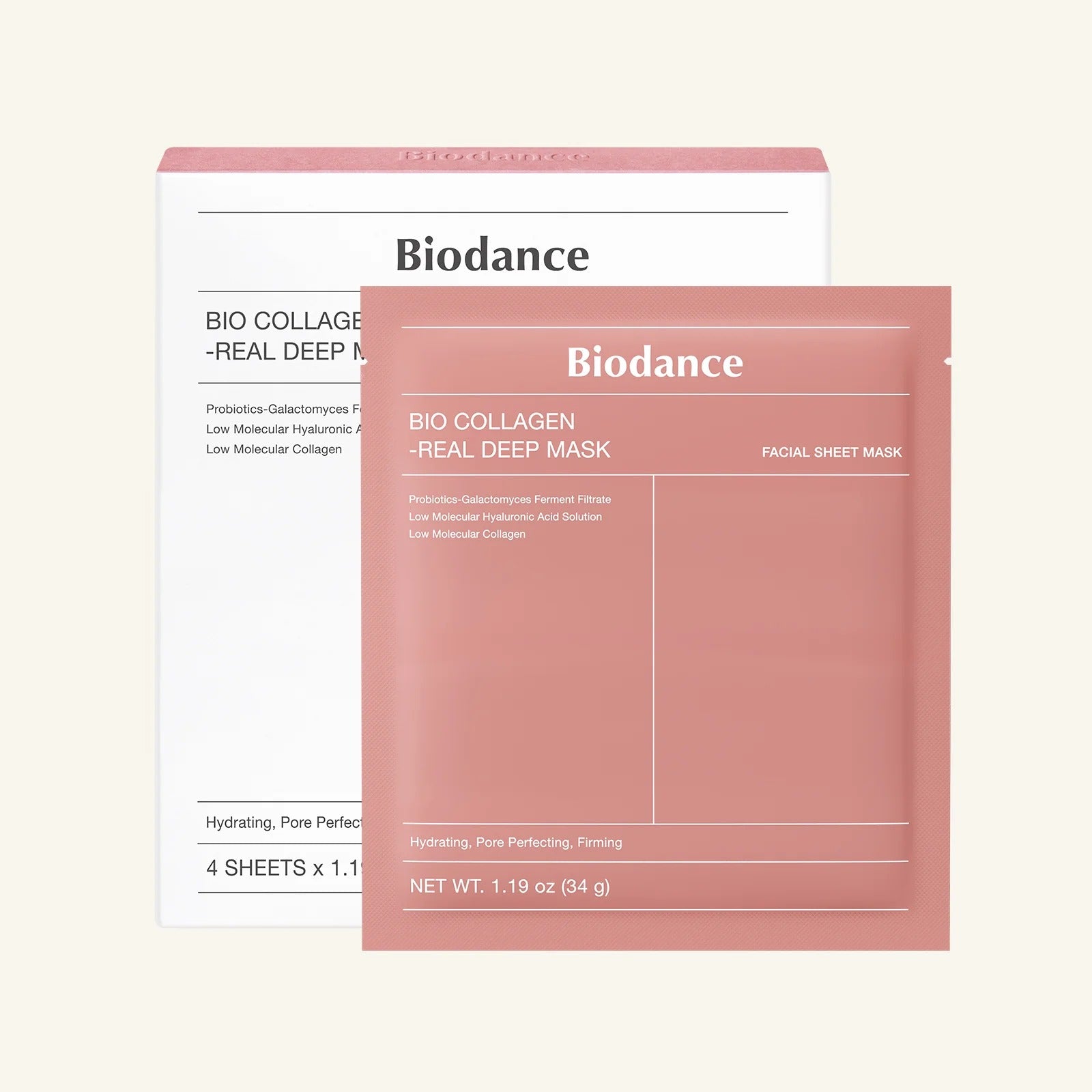 Máscara Facial Bio Collagen-Real Deep da BIODANCE