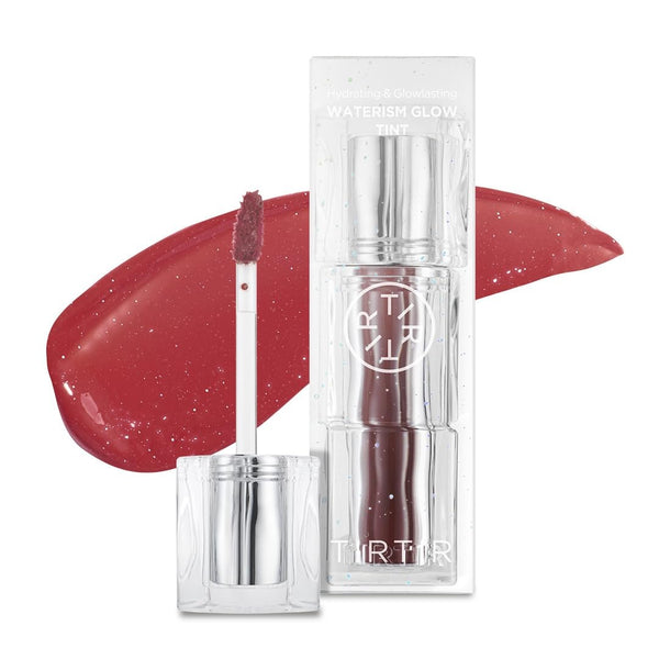 Mini Size Waterism Tinted Lip Gloss #07 Cassis Plum, 0.06 Fl Oz by TIRTIR
