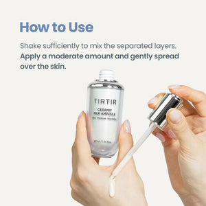 Ceramic Milk Ampoule by TIRTIR