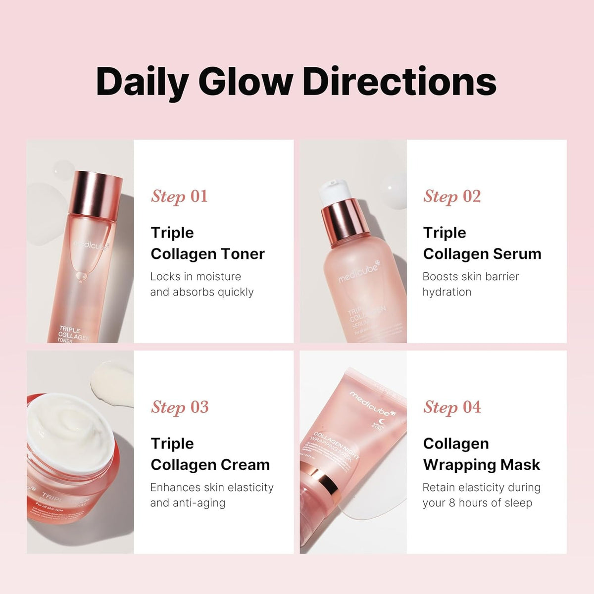 Glass Skin Collagen Trial Kit by MEDICUBE