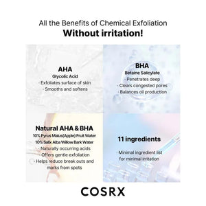 AHA/BHA Clarifying Treatment Toner by Cosrx