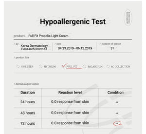 Full Fit Propolis Light Cream by COSRX