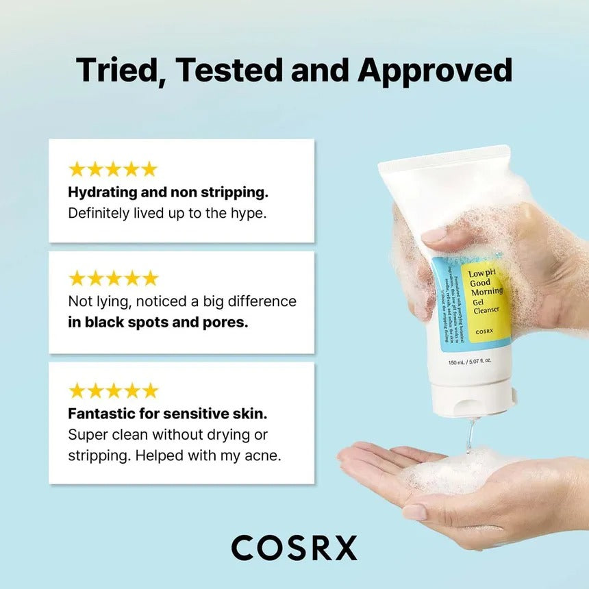 Low pH Good Morning Gel Cleanser by Cosrx