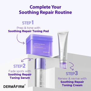 Soothing Repair Toning Pad R4 by DERMAFIRM