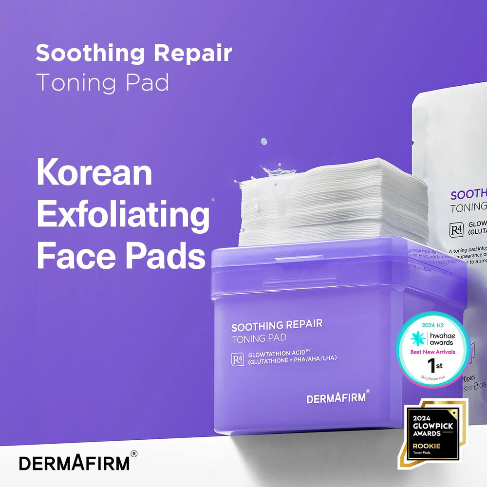 Soothing Repair Toning Pad R4 by DERMAFIRM
