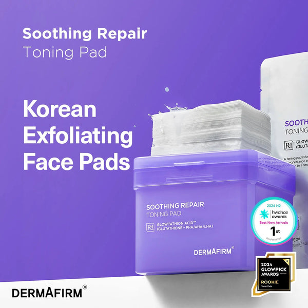 Soothing Repair Toning Pad R4 by DERMAFIRM