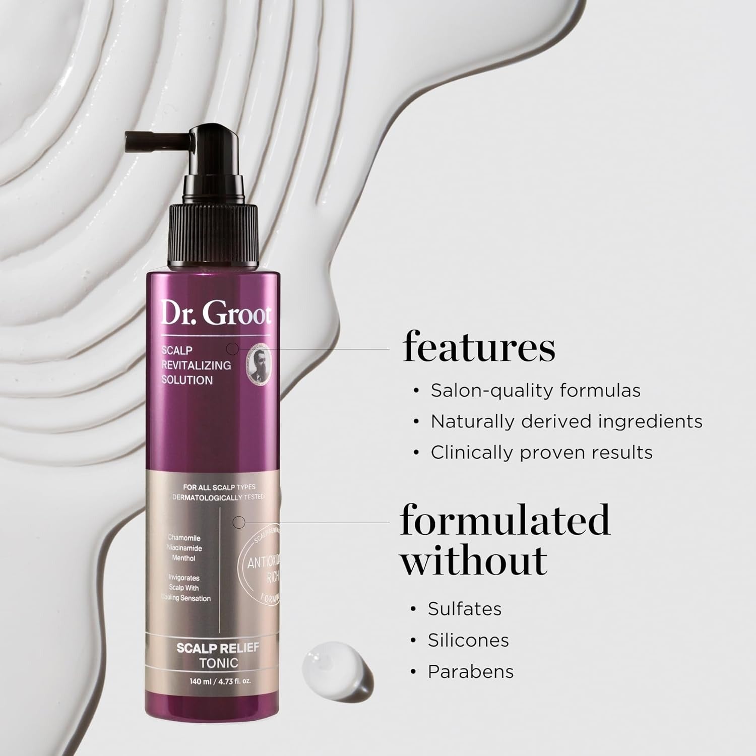 Scalp Relief Tonic by Dr. Groot