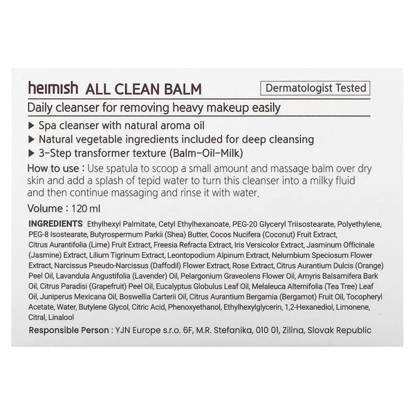 All Clean Balm by Heimish