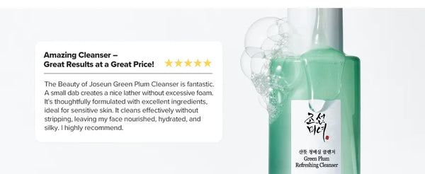 Green Plum Refreshing Cleanser by BEAUTY OF JOSEON