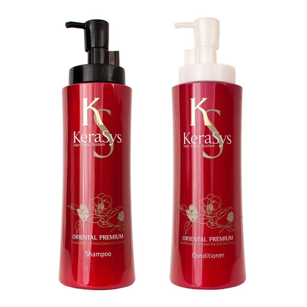 Aekyung Kerasys Oriental Premium Shampoo(600ML) and Conditioner (600ML) sets by KERASYS
