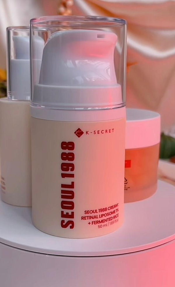 SEOUL 1988 Cream : Retinal Liposome 1% + Fermented Rice by KSECRET