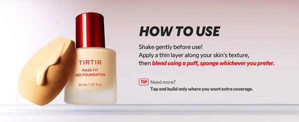 Mask Fit Red Foundation by TIRTIR