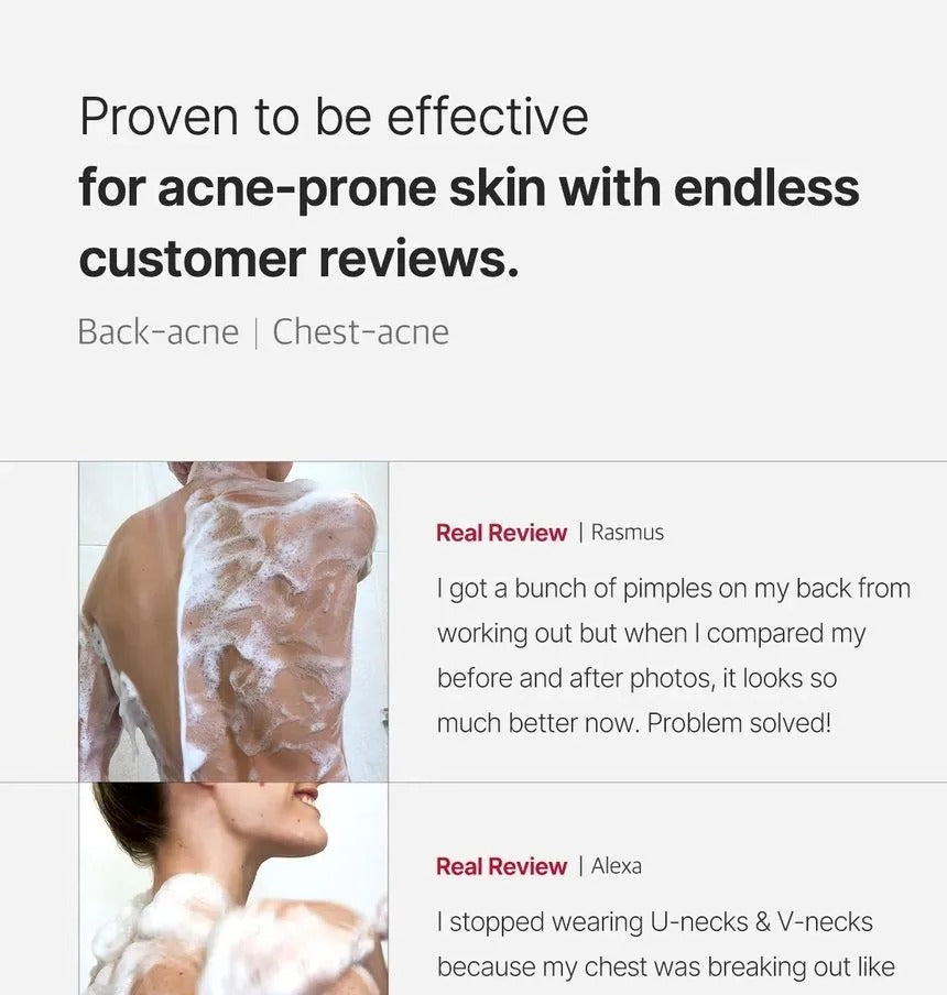 Red Body Wash by MEDICUBE