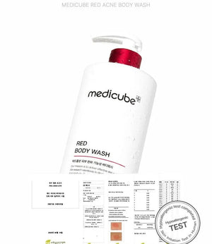 Gel de baño rojo de MEDICUBE