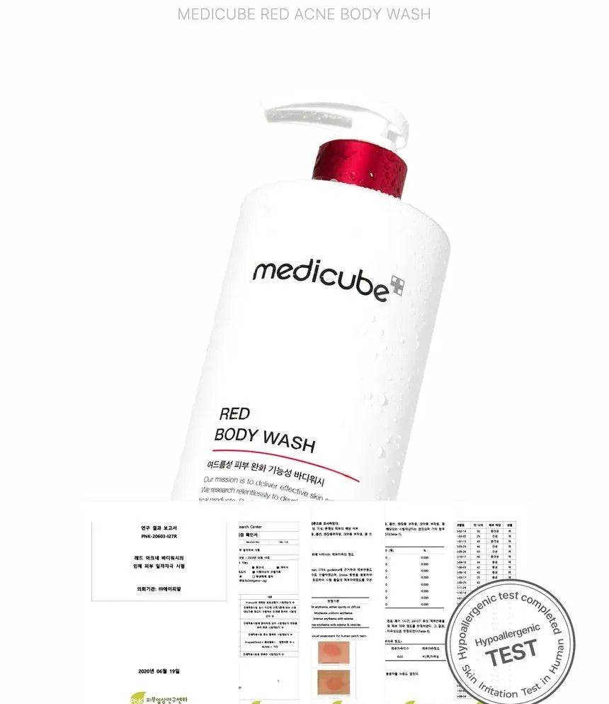 Red Body Wash by MEDICUBE