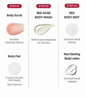 Gel de baño rojo de MEDICUBE