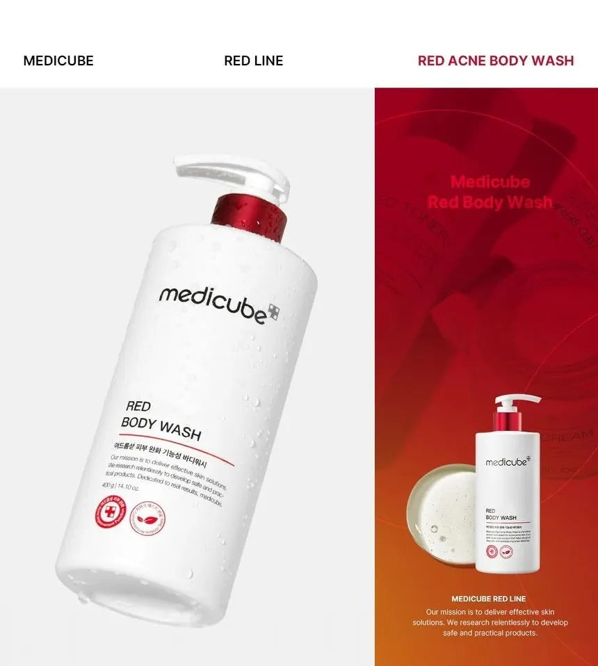 Red Body Wash by MEDICUBE