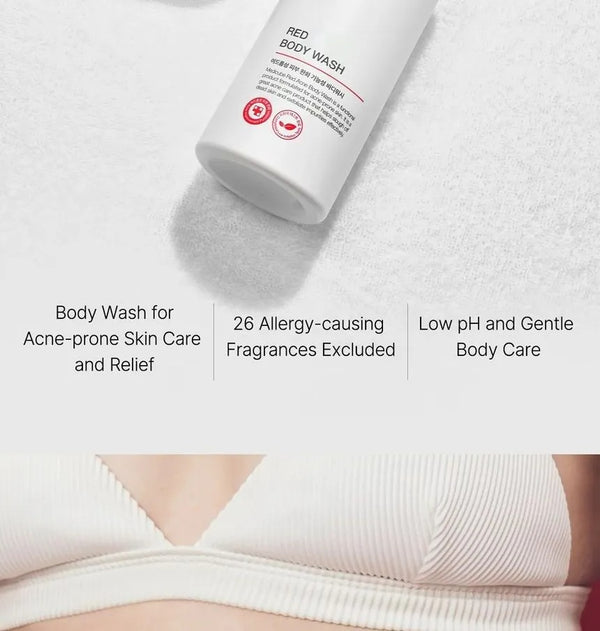 Gel de baño rojo de MEDICUBE