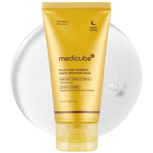 Tumeric overrnight wrapping peel off mask by MEDICUBE
