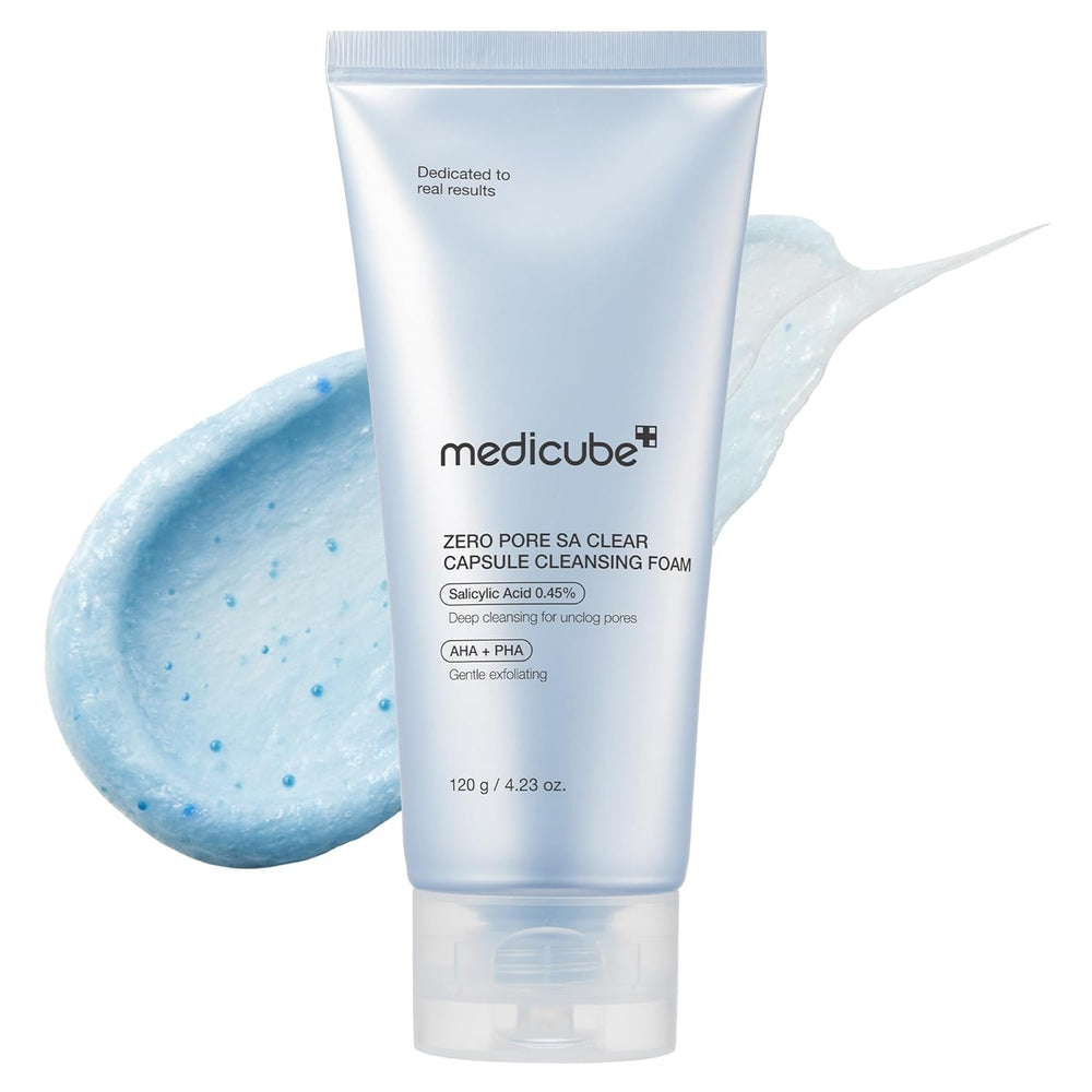 Zero Pore Clear Blue Capsule Facial Deep Cleanser for Skin Texture, Blackhead & Pore Care by MEDICUBE