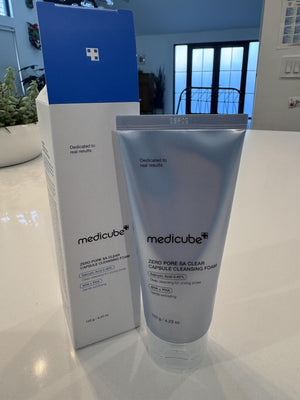 Zero Pore Clear Blue Capsule Facial Deep Cleanser for Skin Texture, Blackhead & Pore Care by MEDICUBE