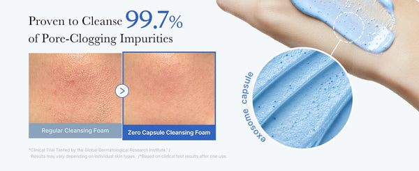 Zero Pore Clear Blue Capsule Facial Deep Cleanser for Skin Texture, Blackhead & Pore Care by MEDICUBE