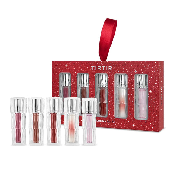 Holiday 5 Mini Lip Stain Gift Set by TIRTIR