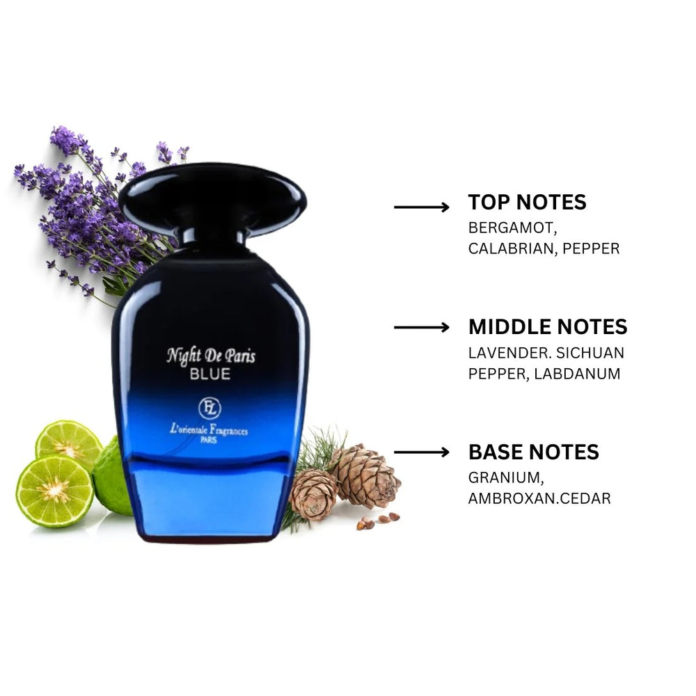 Night of Paris Blue by L'Orientale Fragrance Paris