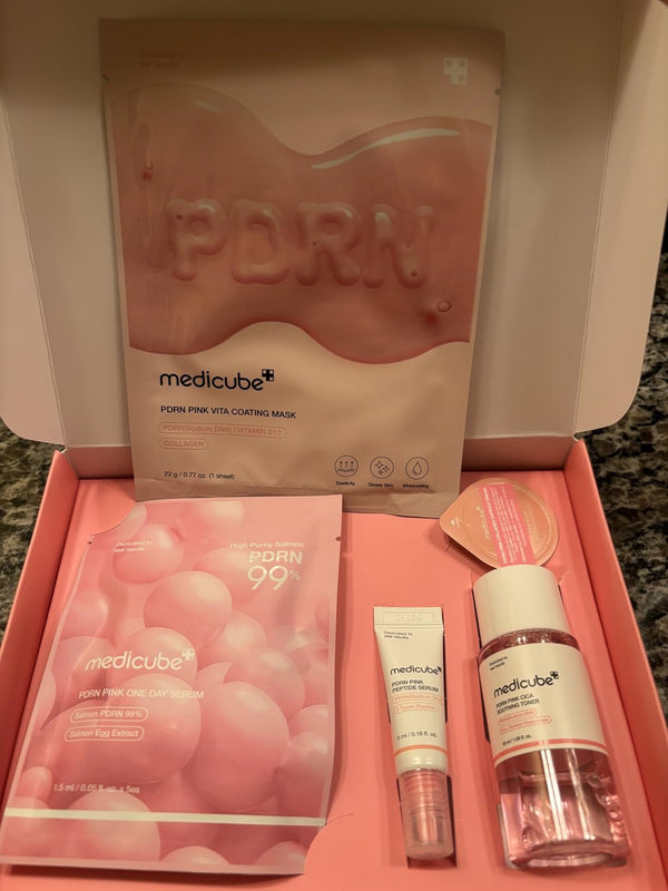 Salmon DNA PDRN Glow Trial Kit by MEDICUBE