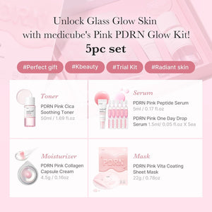 Salmon DNA PDRN Glow Trial Kit by MEDICUBE