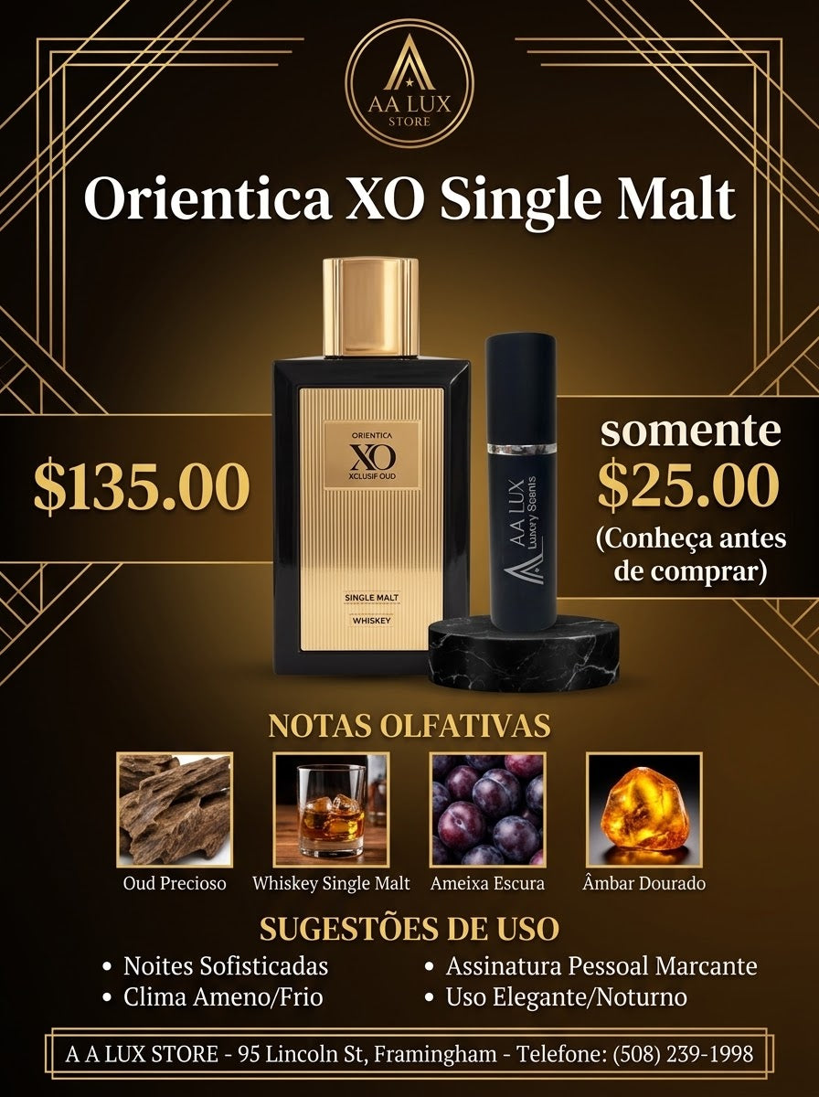 Orientica XO Xclusif Oud Single Malt