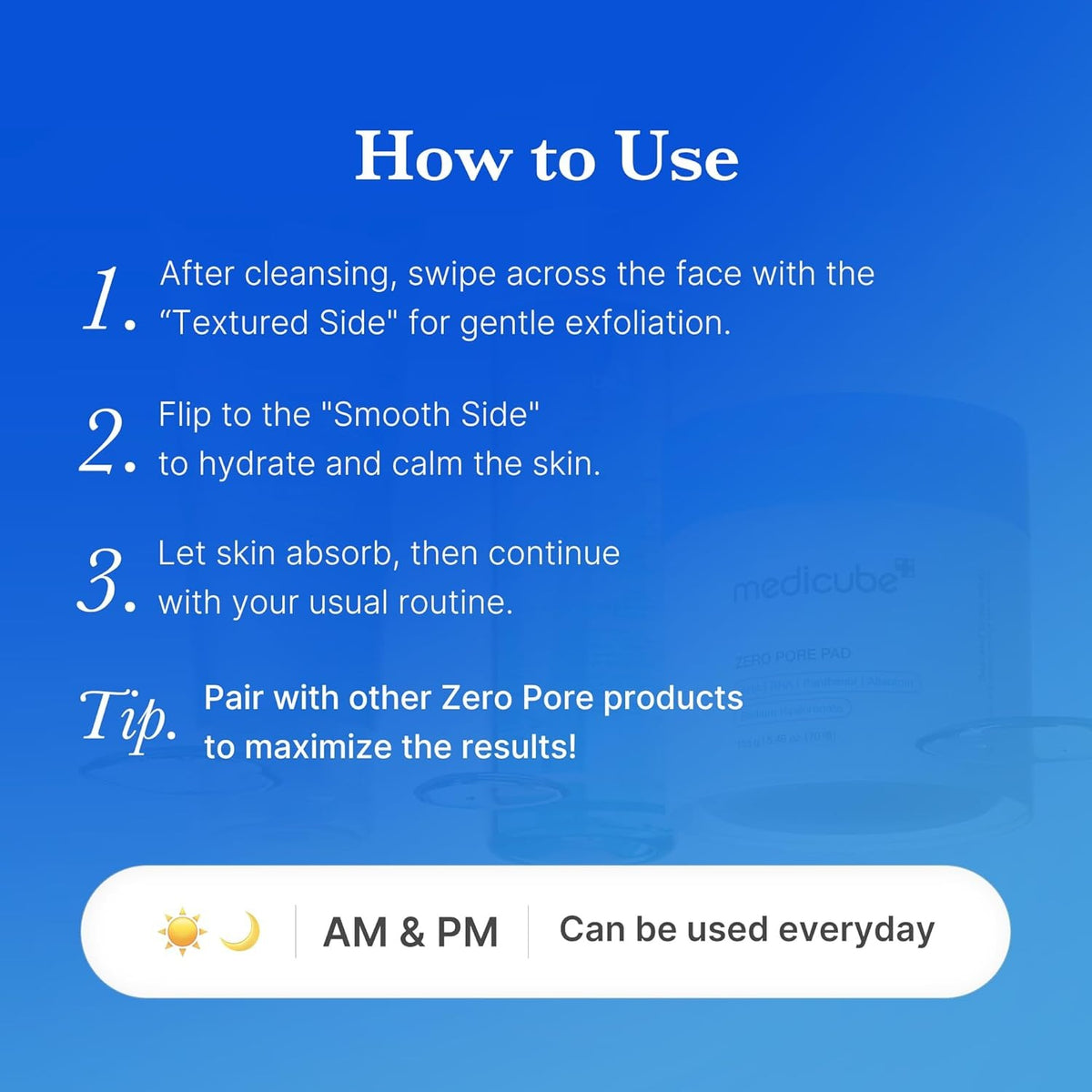 Zero Pore Pad de MEDICUBE