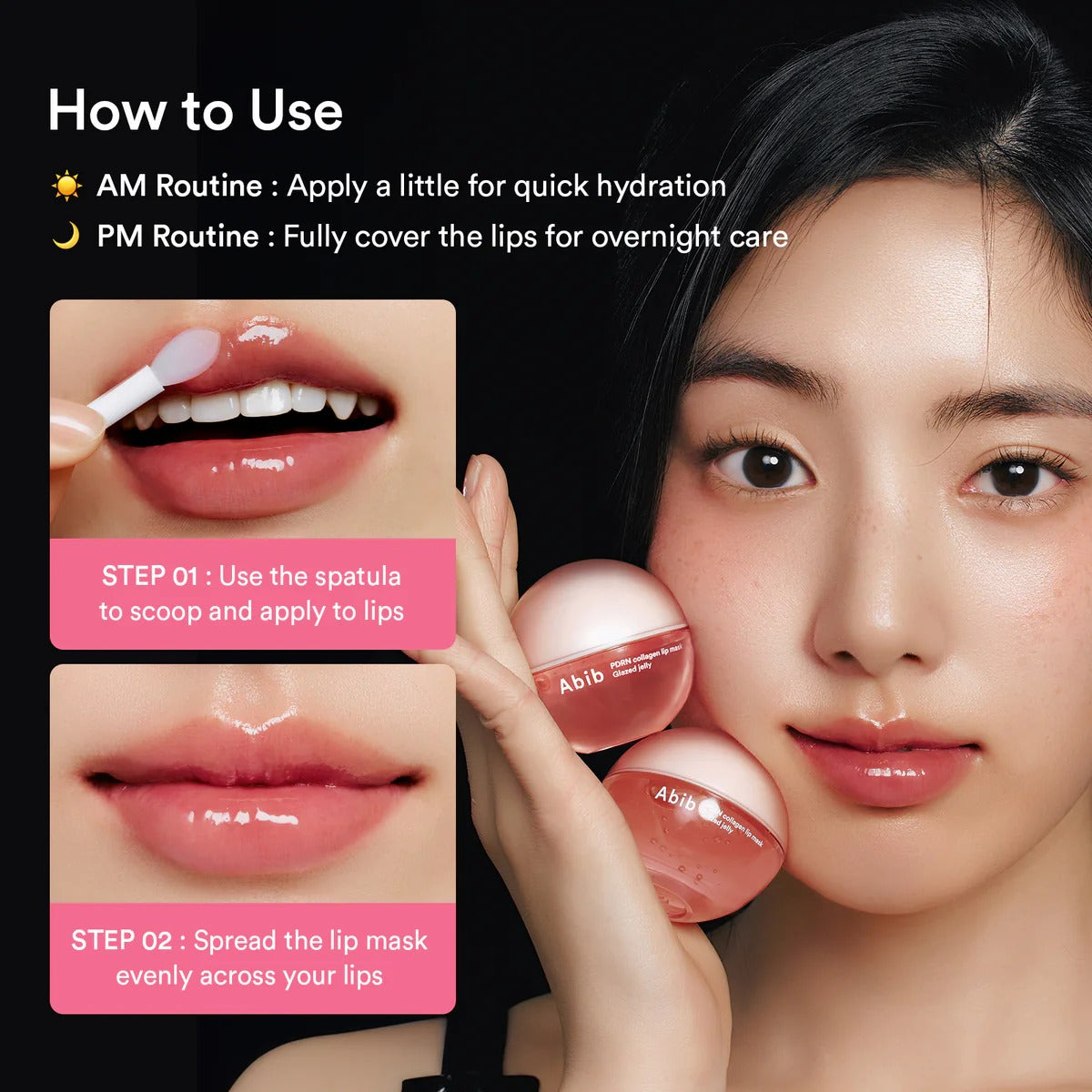 Abib PRRN Collagen Lip Mask Glazed Jelly